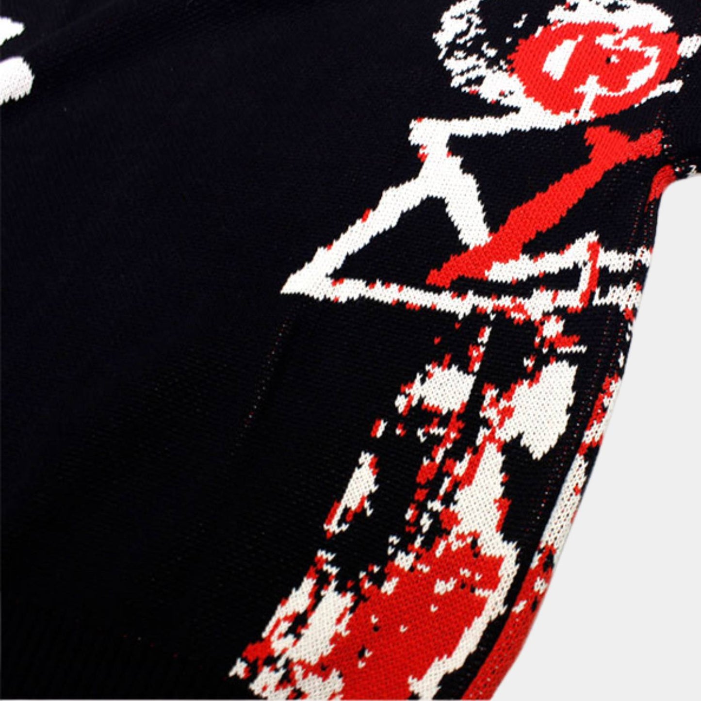 Pull en Maille Graphique – Confort Élégant Unisexe pour un Look Unique