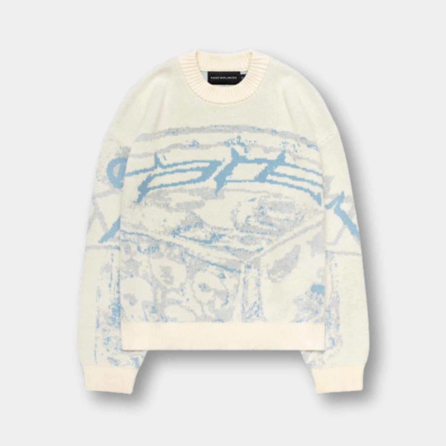 Pull en Maille Graphique – Confort Élégant Unisexe pour un Look Unique